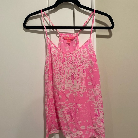 Lilly Pulitzer Tops - Lilly Pulitzer Silk Tank
